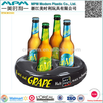 inflatable beverage holder, inflatable pool drink holder