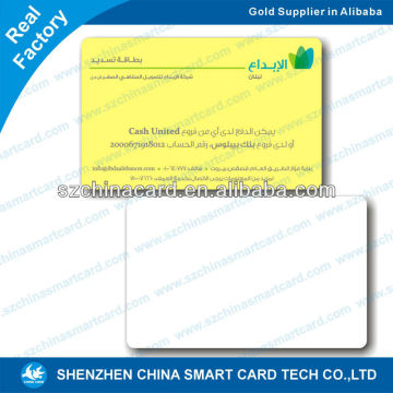 13years Shenzhen Factroy Promotion Plastic PVC pre-encoded magnetic cards