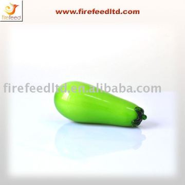 decorative glass fruit