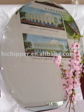 beveled mirror squares