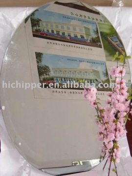 beveled mirror squares