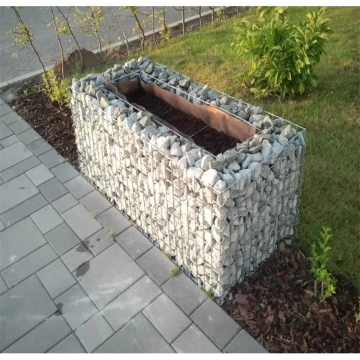 Decorative Gabion Planter for Garden