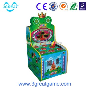Frog Prince hammer game machine for kids or adult