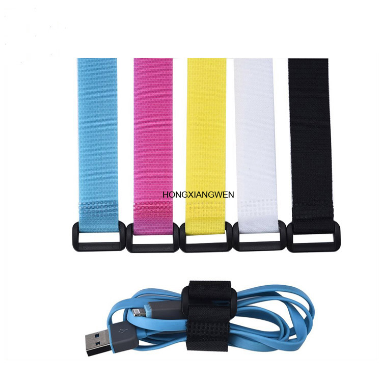 Ukutshixa iNylon Hoop Loop Cable Tie Straps