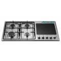 Cooktops múltiplos de aço inoxidável