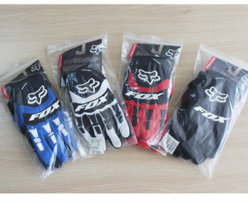 Motorrad Radsport Handschuhe Fahrrad voll Finger Fox Handschuhe