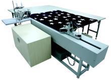 Mattress Tape Binding Working Station with Pulling System