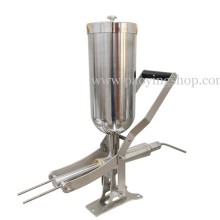 5L Stainless Steel Manual Churros Filling Machine: Spanish Cuisine Made Easy