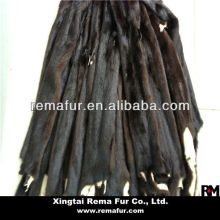 high quality genuine mink fur skin for coat