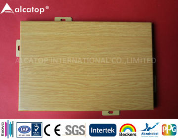 Wood Grain Aluminum Panels