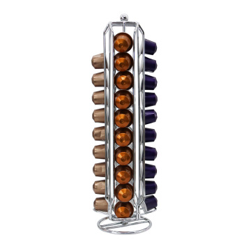 360 rotating coffee capsule holder