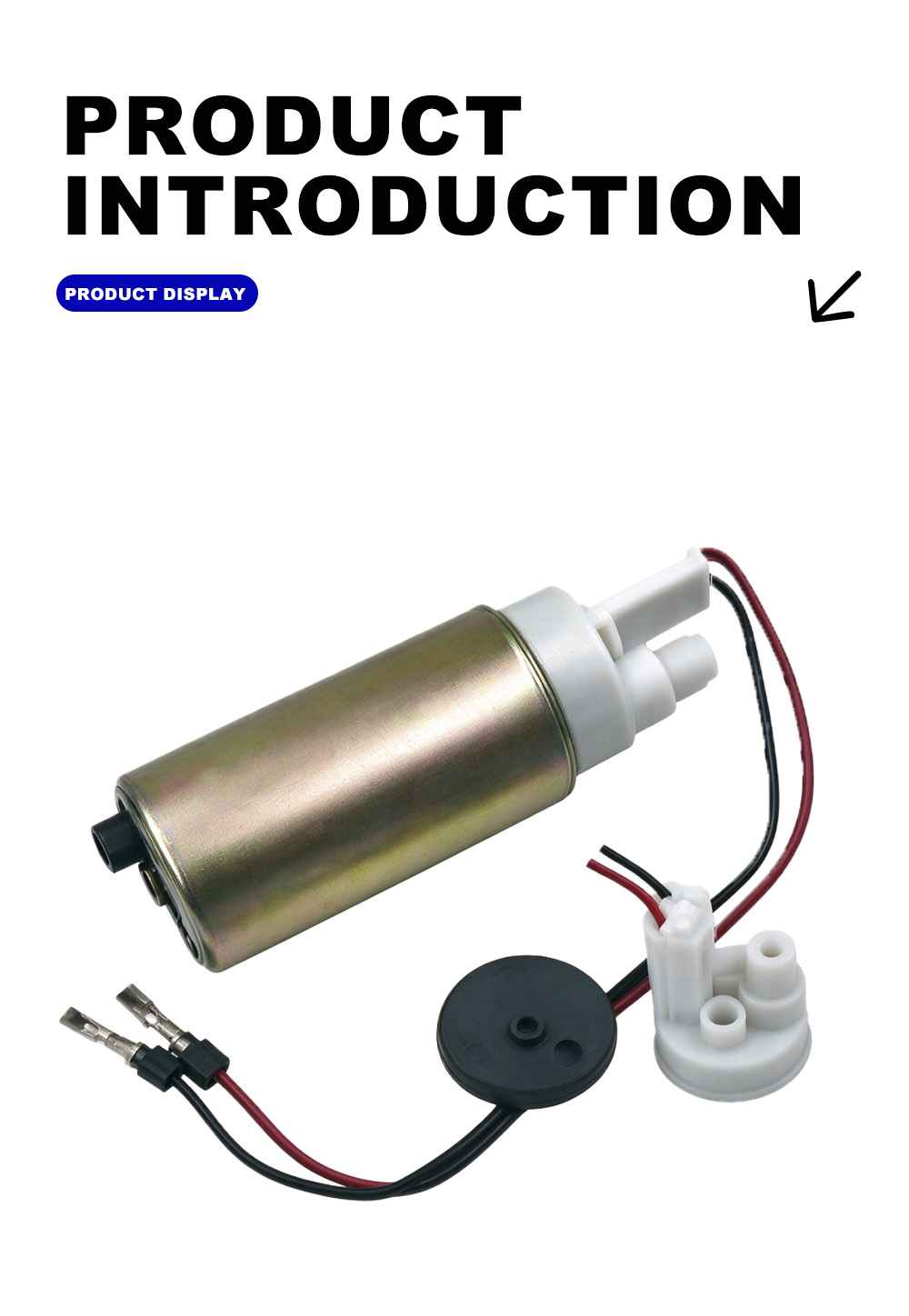 Reemplazo de bomba de combustible eléctrica de alto flujo X High Flow Electric Fuel Pump Replacement X