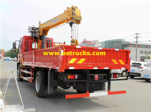 DFAC 6TON TELESCOPIC BOOM lori cranes