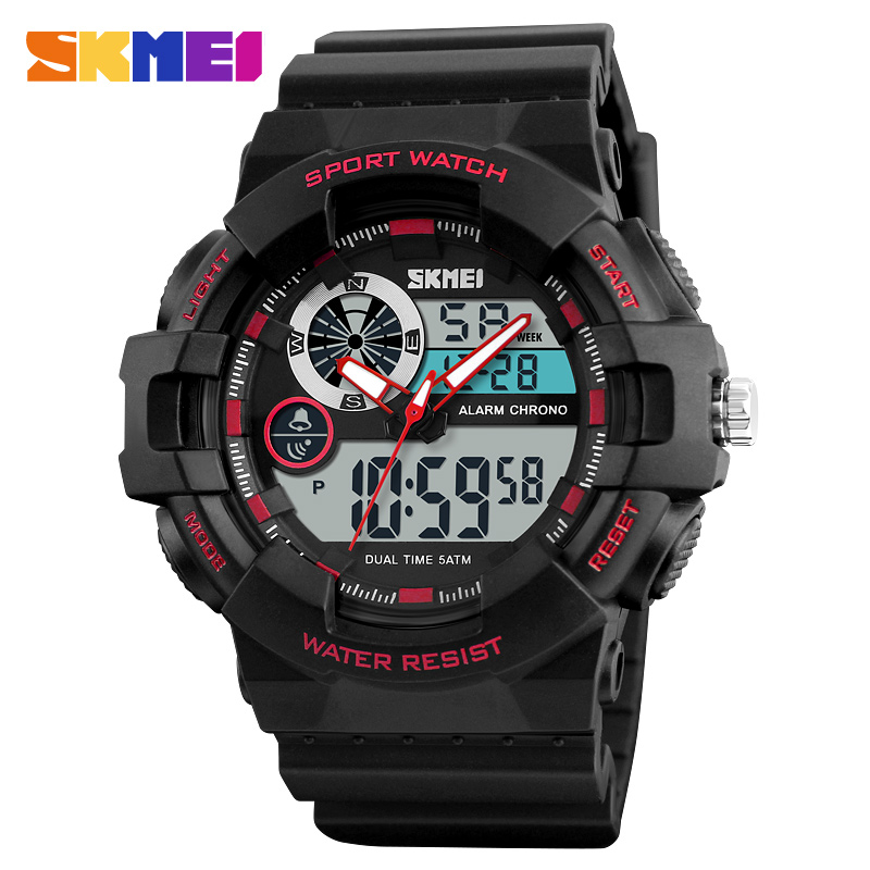 Wrist watches for sale us military watches analog digital sport jam tangan skmei 1312