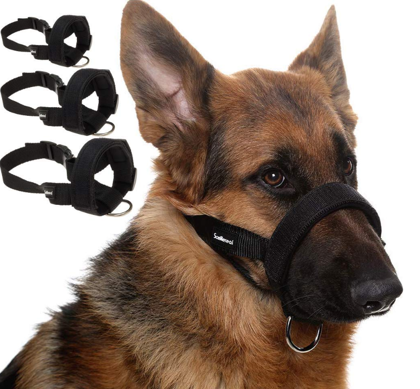 Adjustable Soft Dog Muzzle