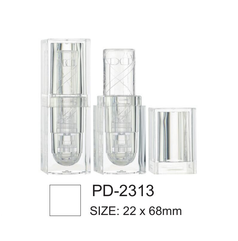 High Quality Plastic Square Lipstick Tube Cosmetic Container