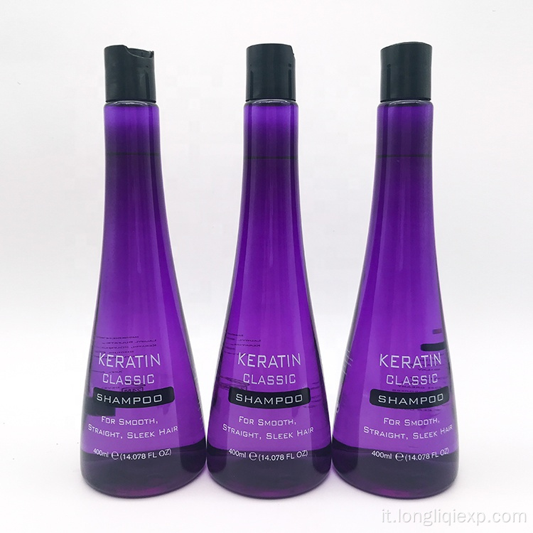Shampoo denso da 400 ml per capelli lisci e lisci