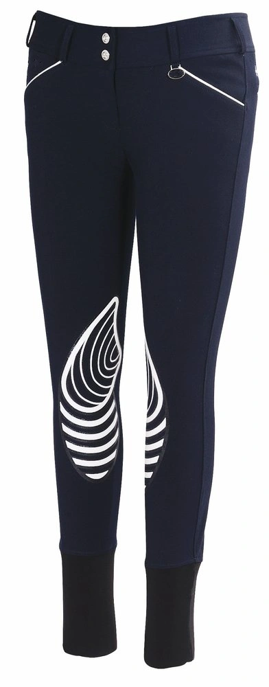 High Quantity Horse Full Silicone Printing Seat Equestrian Breeches Riding Pants