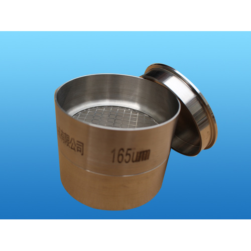 Standard stainless steel diameter 75mm test sieve