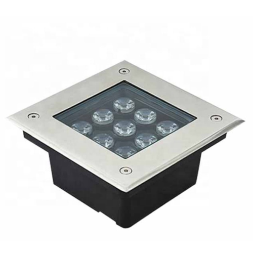 Square in ground light 110v landscape bottom