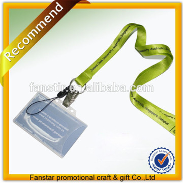 simple id card lanyard neck strap with no minimum order
