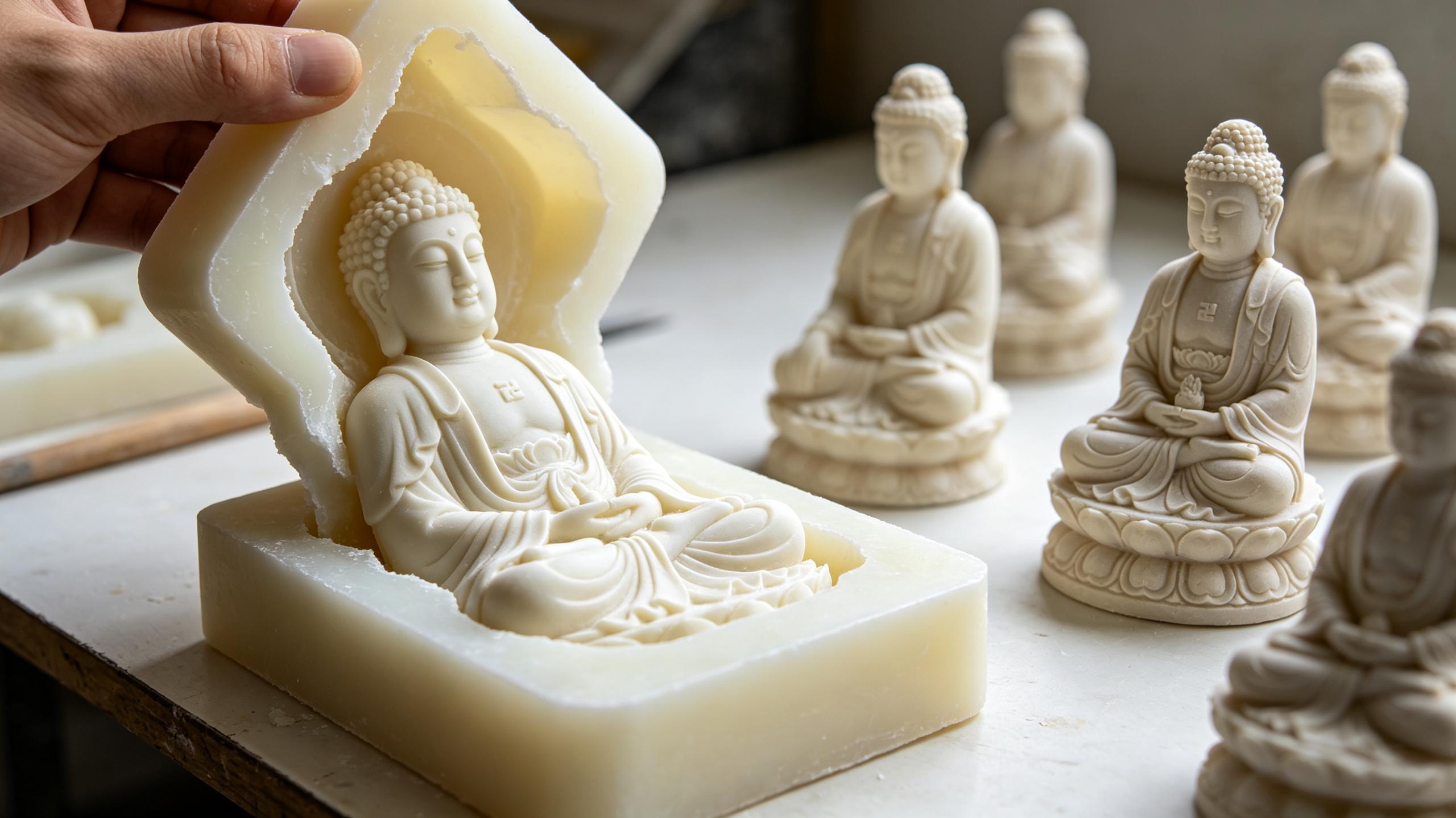 Buddha Craft Mold Silicone 5 Buddha Craft Mold Silicone 5