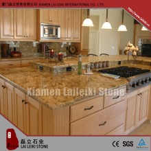 Customized Yellow Kitchen Countertop
