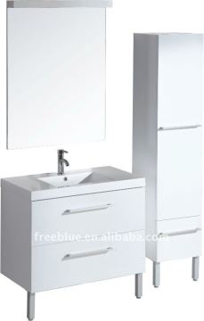 MDF painted bath vanity with IP44 mirror lamp