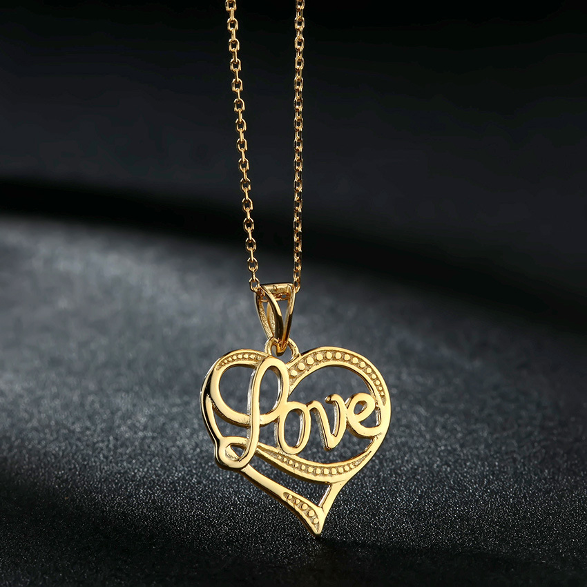 dia de la madre 2021 mothersday gift 925 sterling silver heart silver gold heart necklace love