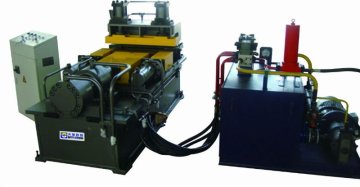 Hydraulic angle opening & closing machine
