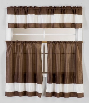 Fancy Decorative Kitchen Window Curtain Set