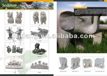 animal stone statue