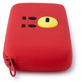 Tata personagem cute silicone lápis caso bolsa bolsa