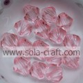 Unterschiedliche Größe und gemischte Farbe Lucite Bicone Transparent Acryl Perlen Spacer