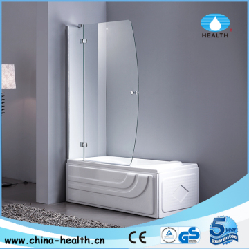 Shower door aluminum frame,small sliding shower door