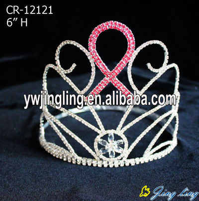 Pink Crystal Rainbow Crown