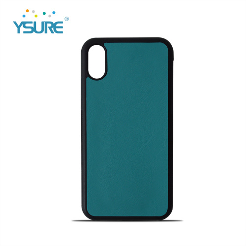 Custom Phone Case Custom Logo Leather Phone Case for Iphone X Supplier