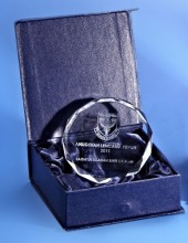 3D Engraving Laser Crystal Glass Block Souvenirs