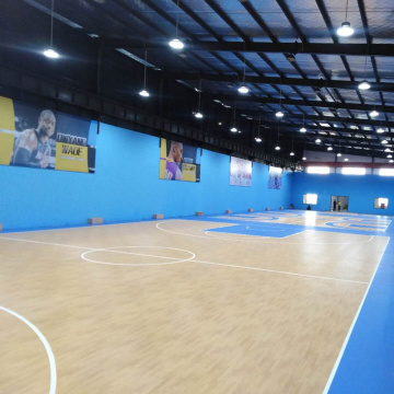 Piso deportivo de PVC de múltiples propósitos para baloncesto