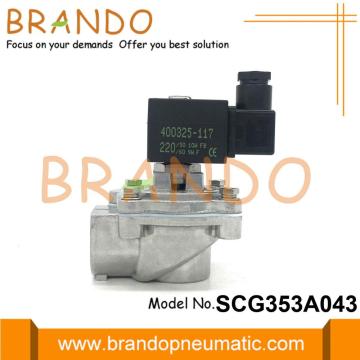 SCG353A043 Φίλτρο σάκου Pulse Jet Valve 24VDC 220VAC