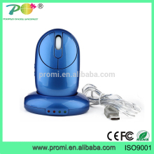 Unique computer mouse USB rechargeable wireless optical mouse with usb hub