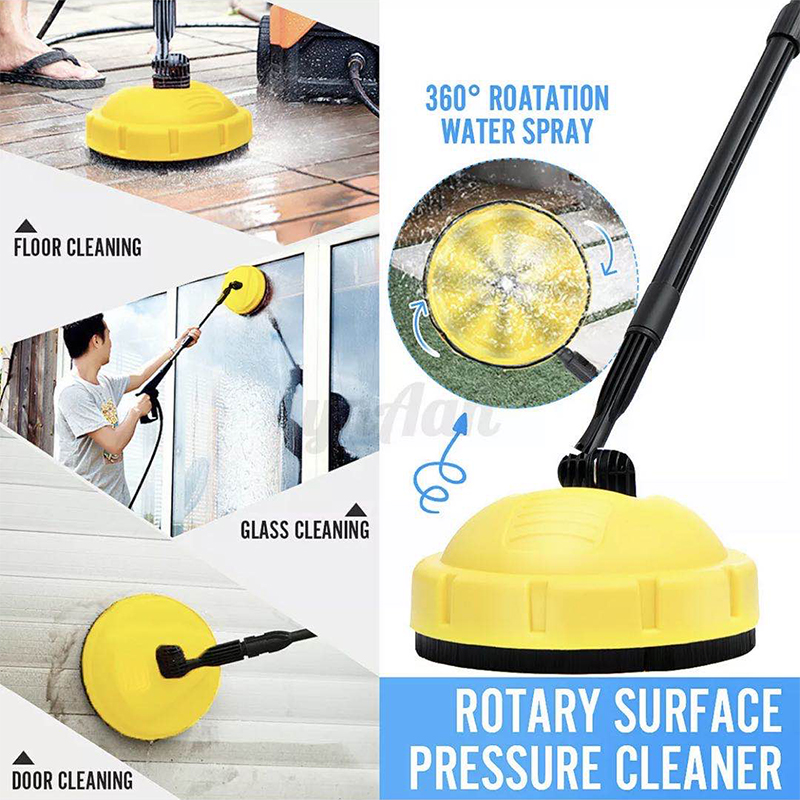 فرشاة سطح غسالة طويلة في المقبض لسلسلة K Series Surface Patio Cleaner لممر المسار والمناطق المسطحة الرصف