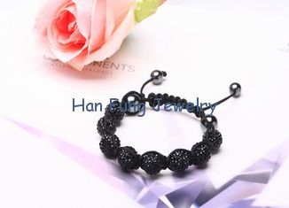 Fashion Jewelry Black Shamballa Beads Bracelet Shamballa Bracelet NP10101