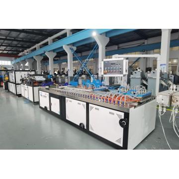 Plastic profile extrusion line PVC wall panel machine