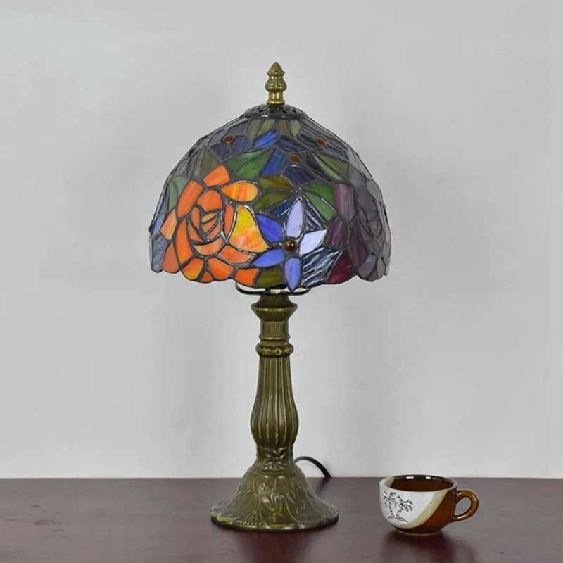 Elegant Glass Table Lamp for Bedroom and Living Room