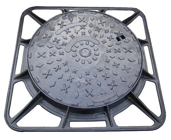 Square Frame Ductile Manhole Cover D400 Jpg