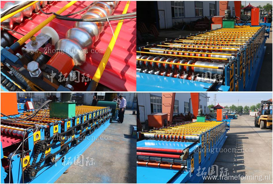 Automatic Double Layer Floor Deck Roll Forming Machine