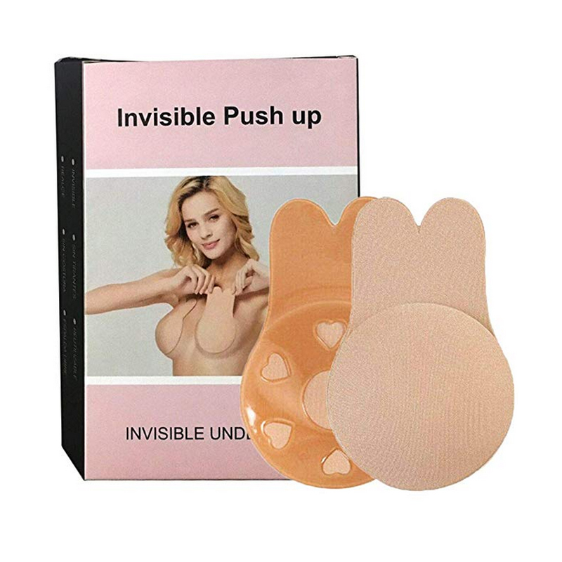 Push Up Bras For Women Strapless Self Adhesive Bra Cloth Rabbit Ear Bra