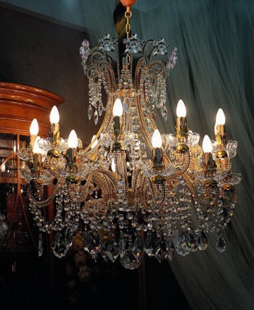 French gold crystal chandelier guangzhou home decor