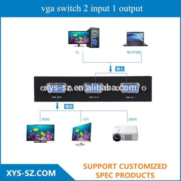 vga switch 2 input 1 output